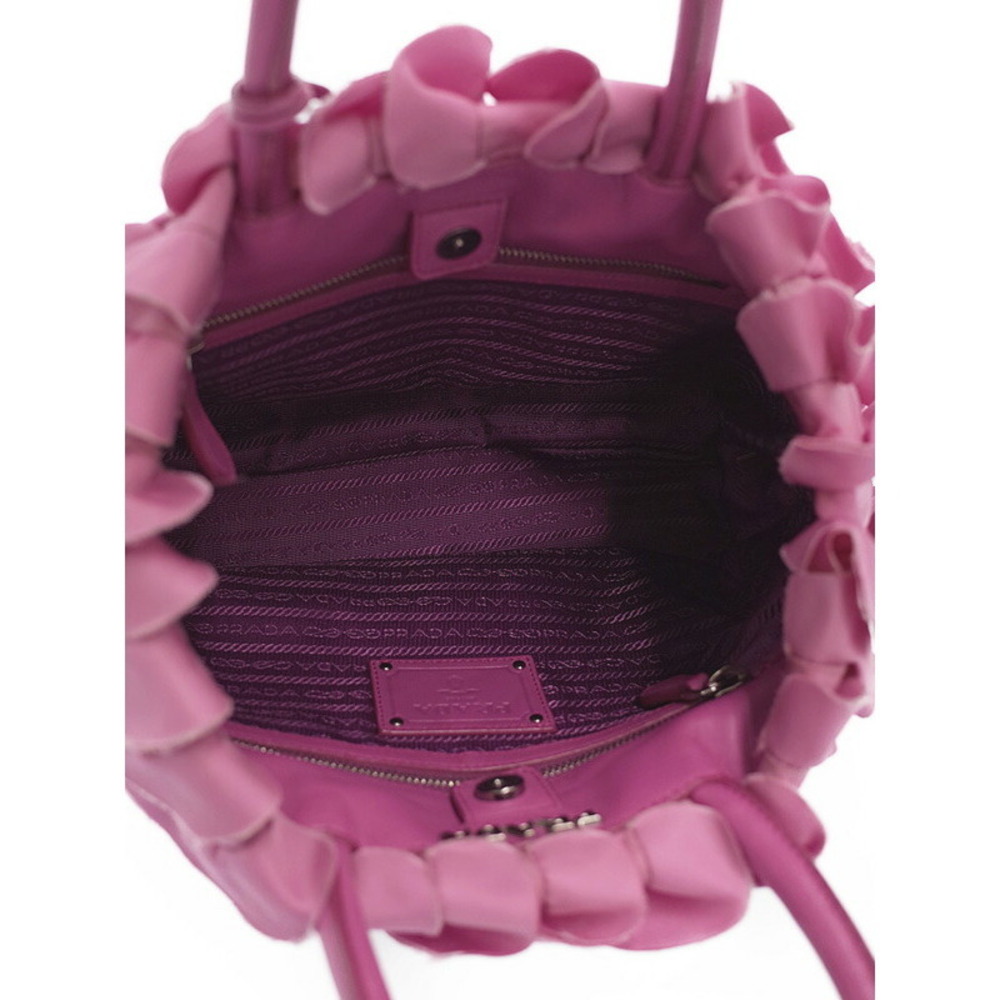 Prada Ruffle Handbag - Picture 3 of 9